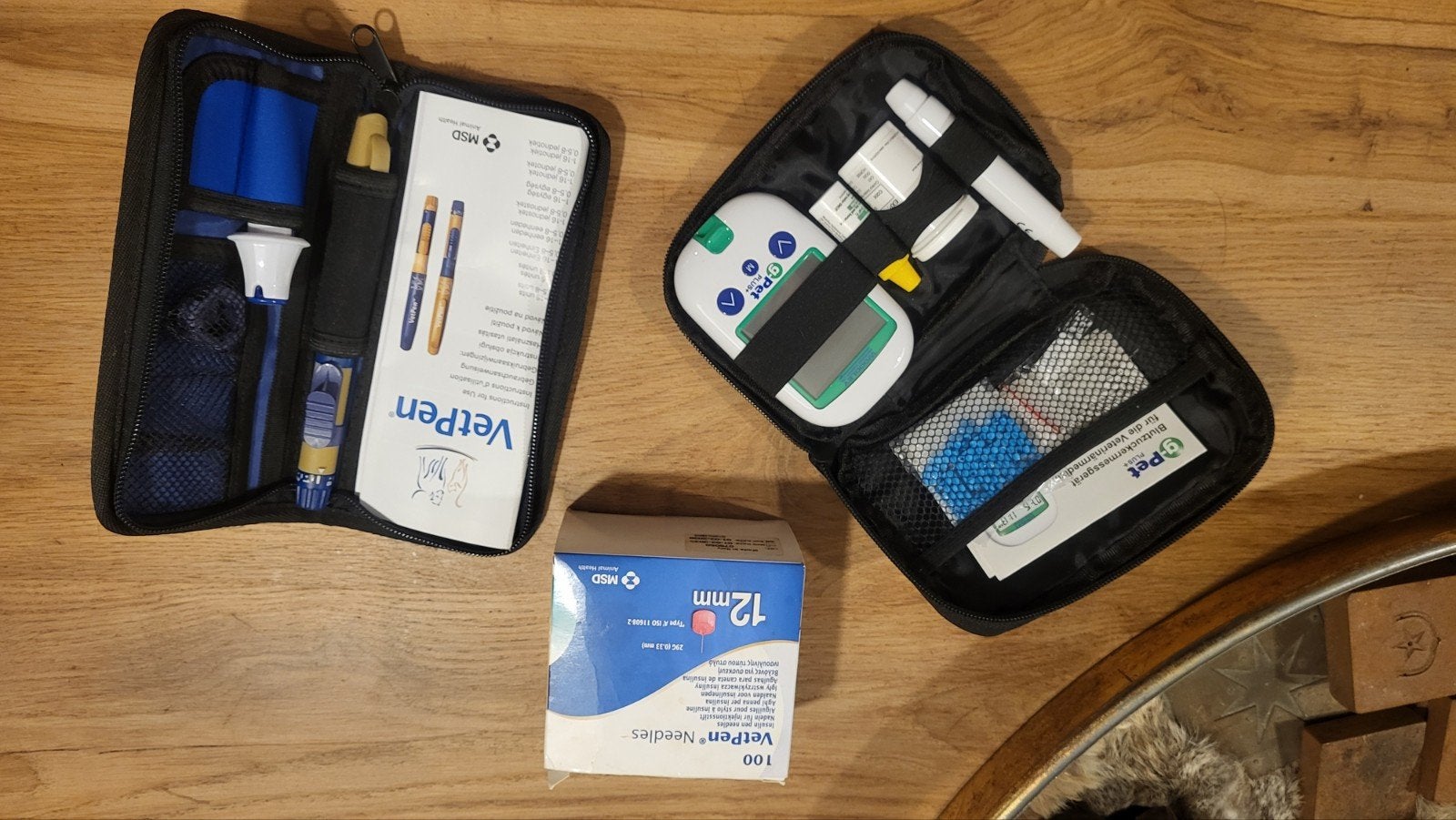 complete diabetes set voor hond of kat, Ophalen