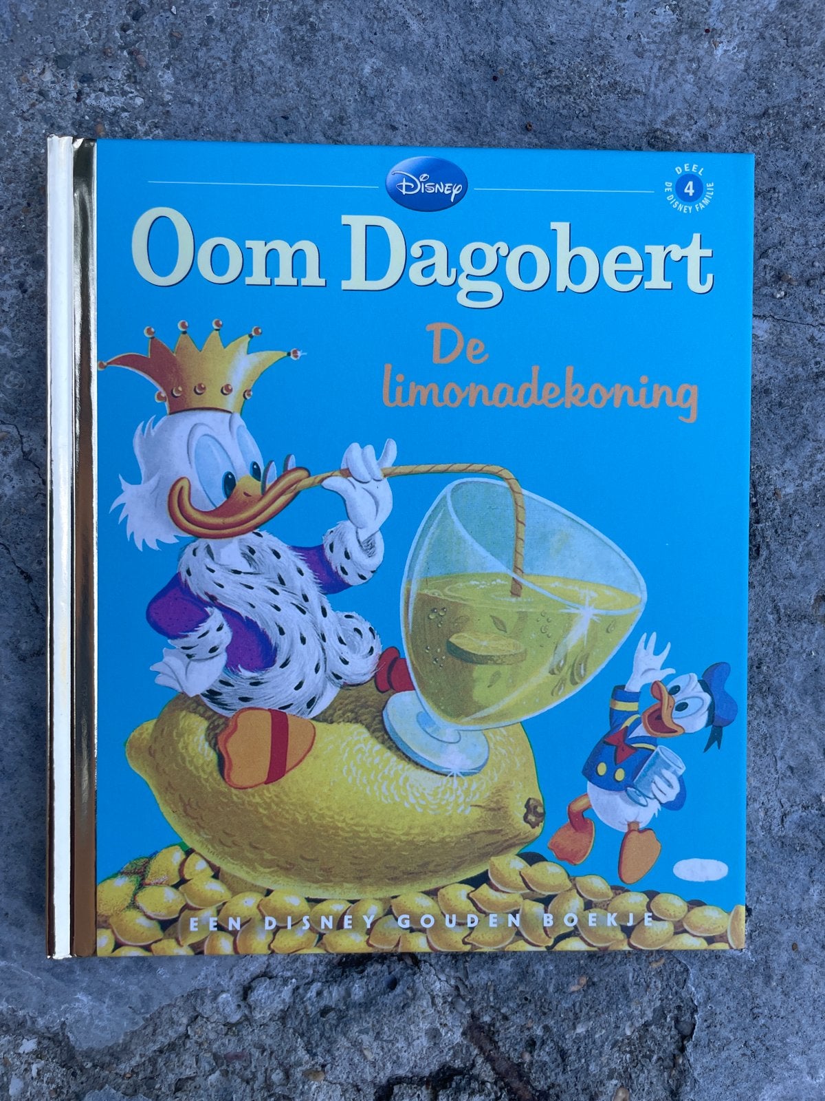 Oom Dagobert - De limonadekoning (Disney Gouden Boekje), Ophalen of Verzenden, Nieuw, 3 tot 4 jaar