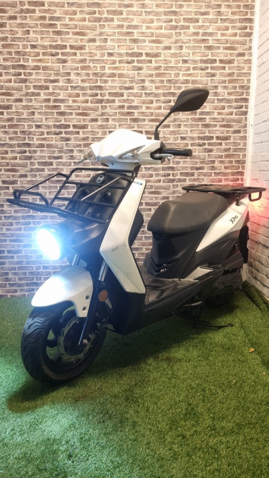 Zeer nette Sym X Pro E5 bezorgscooter 2021!, Ophalen of Verzenden, Gebruikt