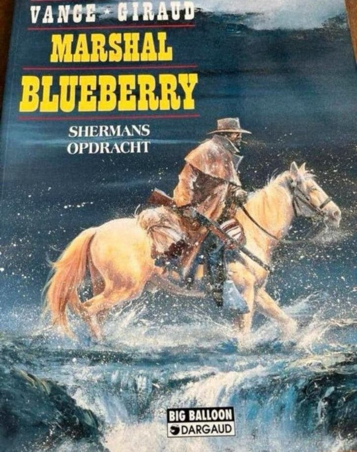 Blueberry marshal 02. shermans opdracht Cyclus Marshall, Eén stripboek, Ophalen of Verzenden, Gelezen