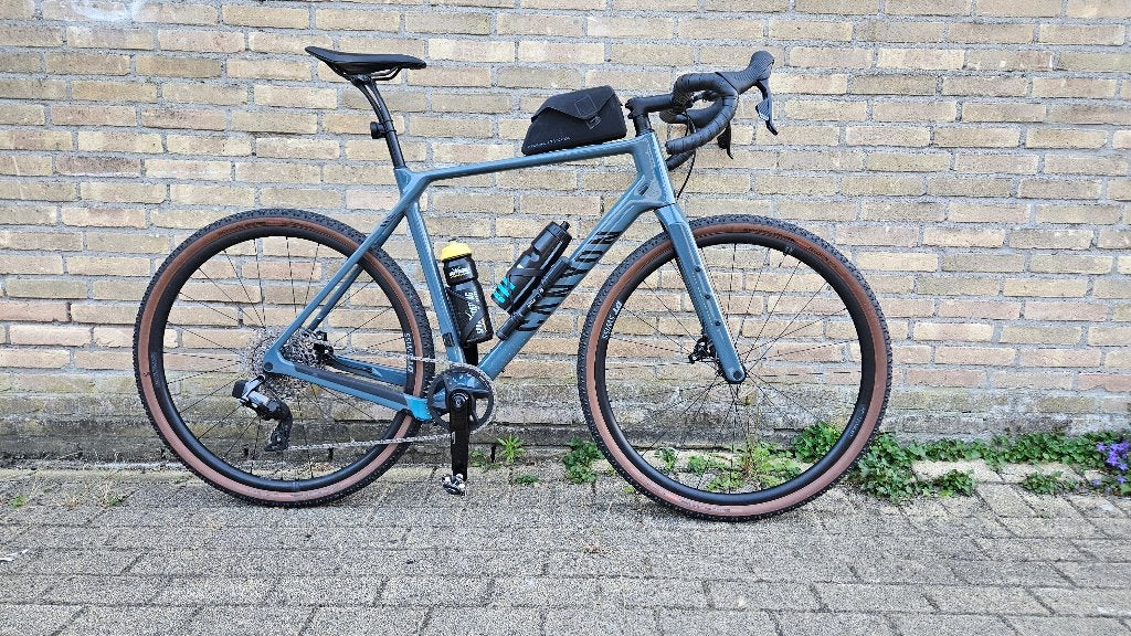 Canyon Grizl CF SL 7 eTap maat L incl powermeter en fenders, Gebruikt, Carbon, 10 tot 15 versnellingen, Heren