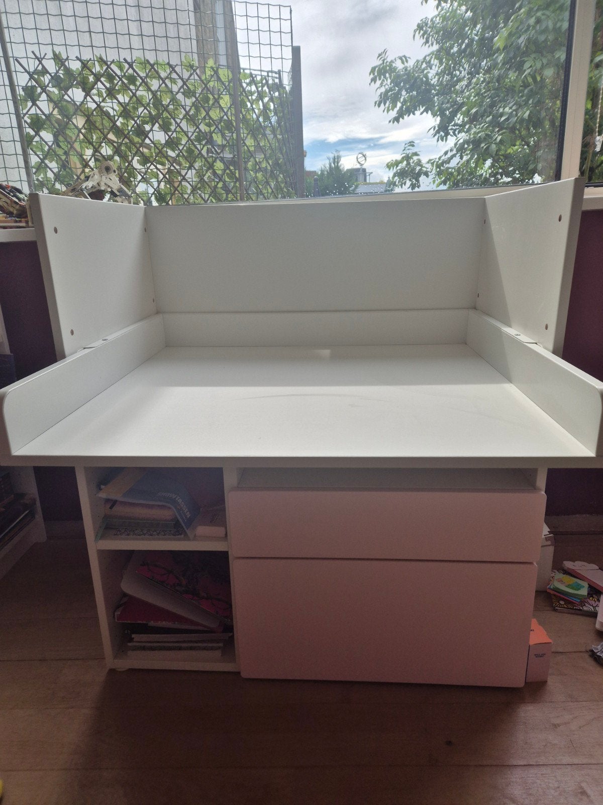 IKEA Småstad Commode/Bureau voor Kind, Ophalen, Zo goed als nieuw, Commode