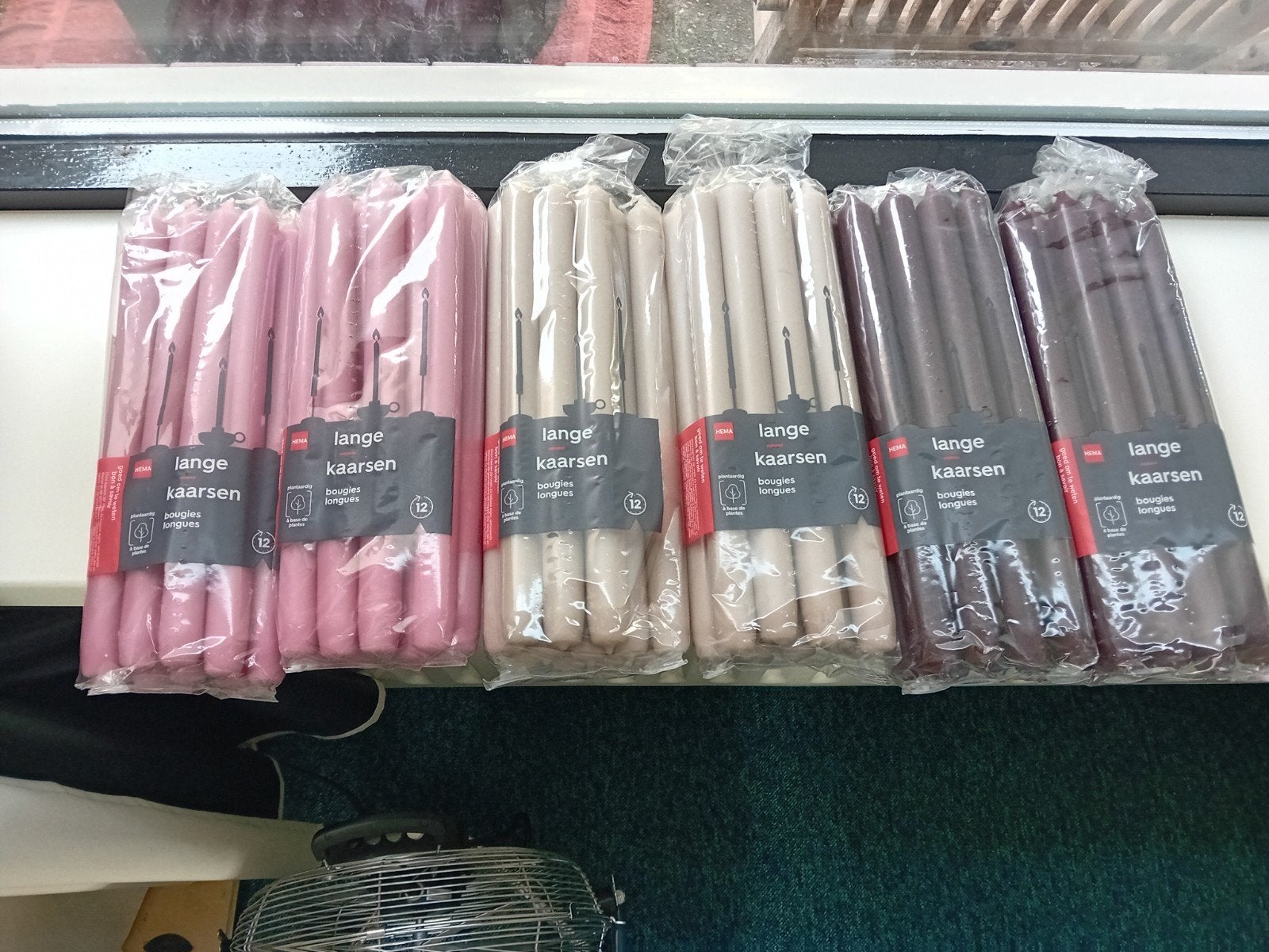 Kaarsen hema, Overige materialen, Nieuw, Ophalen of Verzenden, Kaars