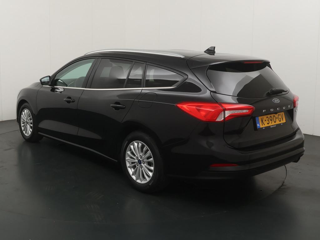 Ford FOCUS Wagon EcoBoost Hybrid 125 pk Titanium X Business, Gebruikt, Zwart, Hybride Elektrisch/Benzine, 999 cc
