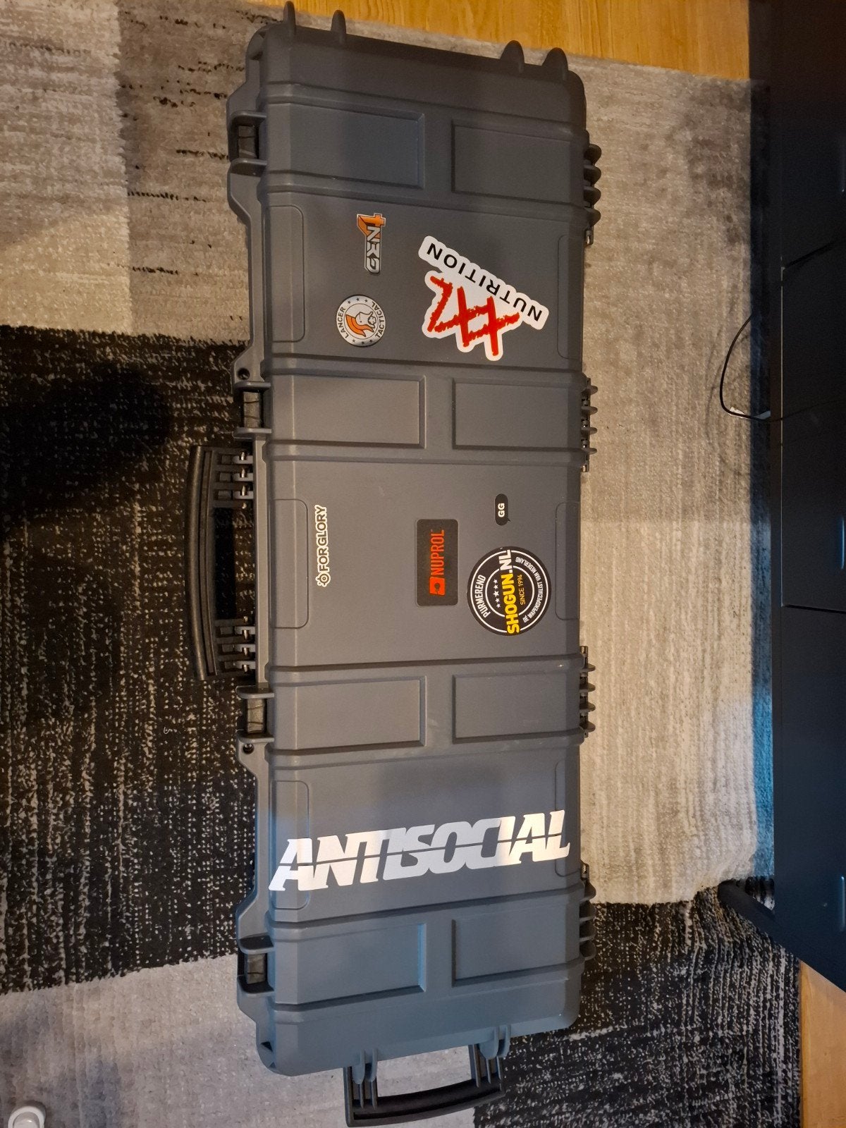Nuprol Airsoft Koffer met Wave Foam - 109x39x15 cm, Ophalen, Zo goed als nieuw