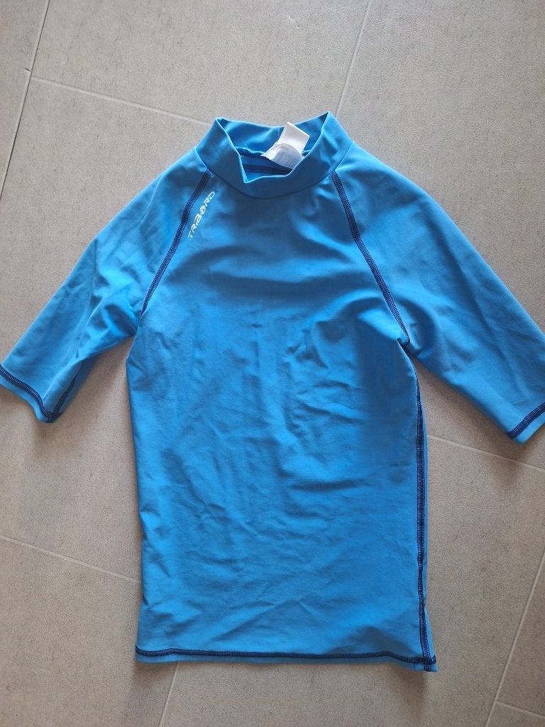 Zwem shirt UV-shirt mt 152 (9-12 jr ) Tribord, Jongen of Meisje, Ophalen of Verzenden, Zo goed als nieuw, Overig