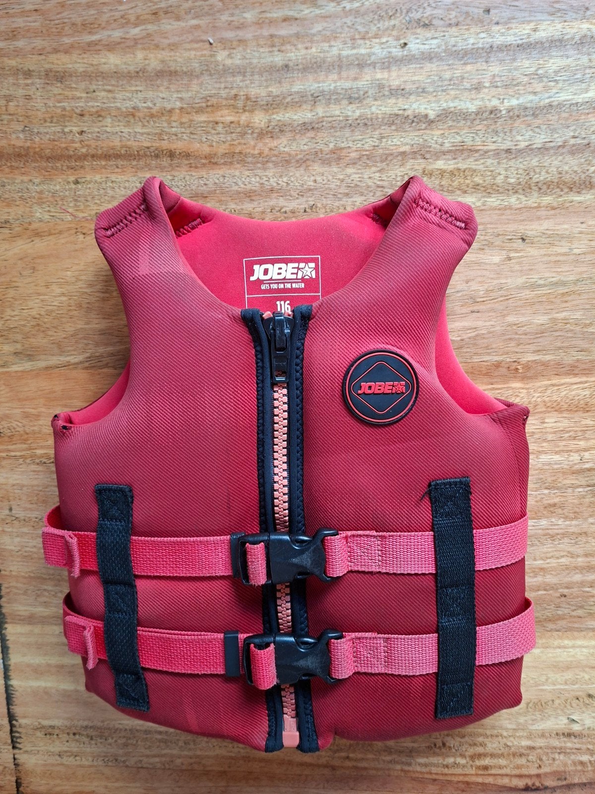 fijn en goed Jobe Neopreen zwemvest Kind - Maat 116, Watersport en Boten, Kind, Zo goed als nieuw, Reddingsvest of Zwemvest, Jobe