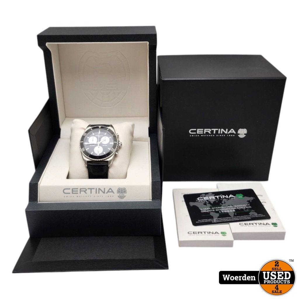 Certina DS First C0144171105100 Ceramic Chronograph Horloge, Flex Ltd., Gebruikt, https://flex.com/contact-us, Nobelstraat 10, 5807 GA Oostrum LB, Limburg, Nederland