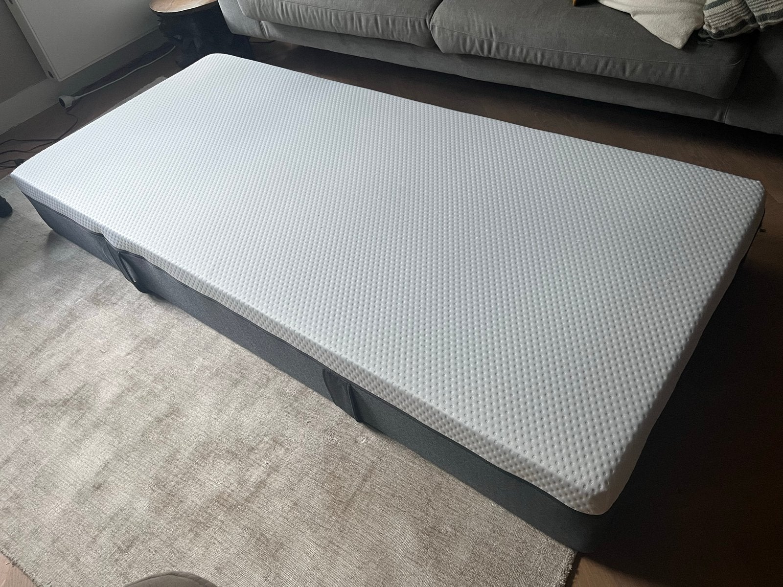 Emma Hybrid Matras 90x200 - Zo goed als nieuw, Huis en Inrichting, Slaapkamer | Matrassen en Bedbodems, Ophalen, 90 cm, Eenpersoons