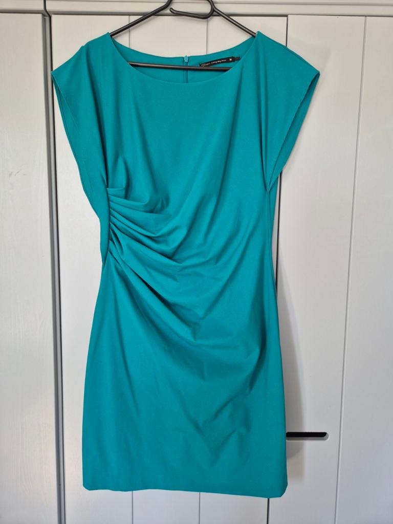 Petrol groene jurk van Steps in maat 38, Kleding | Dames, Jurken, Maat 38/40 (M), Ophalen of Verzenden, Zo goed als nieuw, Steps