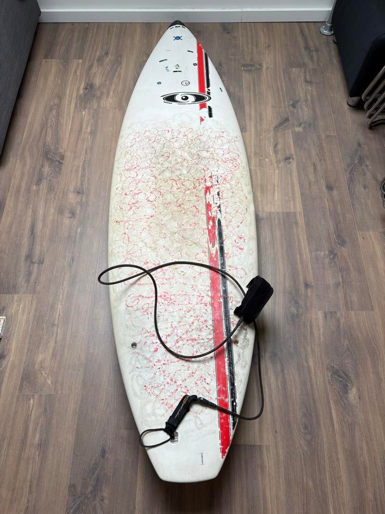 Bic Surfboard 6’7 - Ideaal voor beginners, Watersport en Boten, Golfsurfen, Ophalen, Gebruikt, Funboard, Met koord