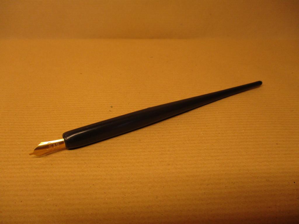 1e Vintage inktpen, kroontjespen, Verzamelen, Pennenverzamelingen, Gebruikt, Overige typen, Overige merken, Ophalen of Verzenden