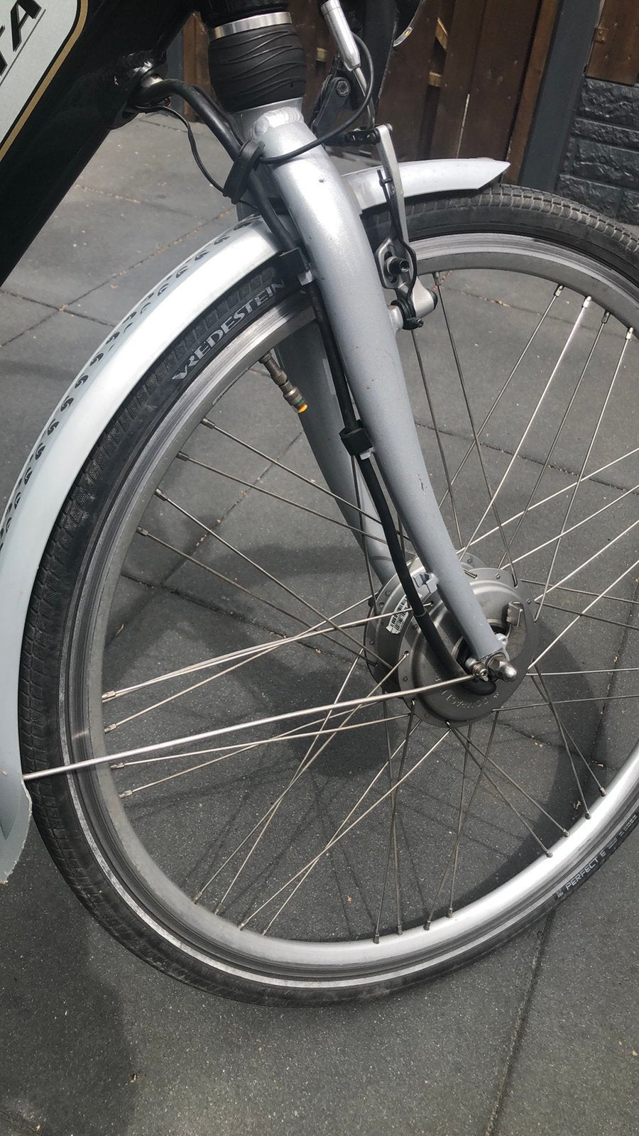 Fiets merk Sparta elect.met storing, 53 tot 56 cm, Velgrem, Zo goed als nieuw, Ophalen