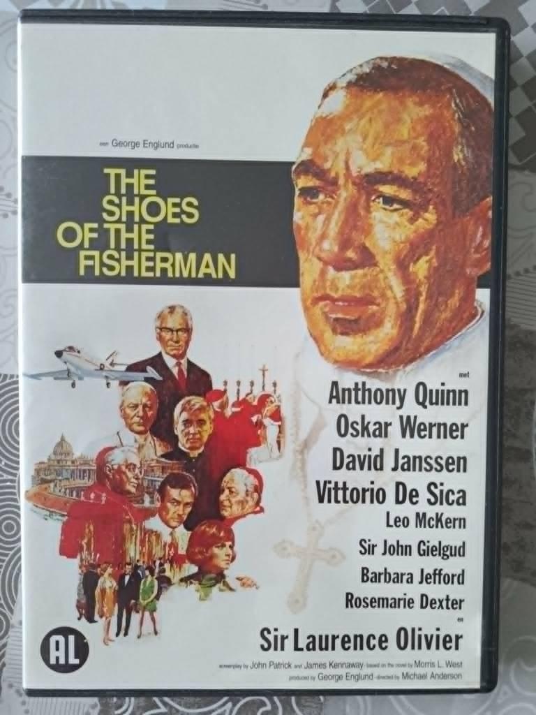 the shoes of the fisherman ( anthony quinn ), Ophalen of Verzenden, Zo goed als nieuw, Actie en Avontuur, Alle leeftijden