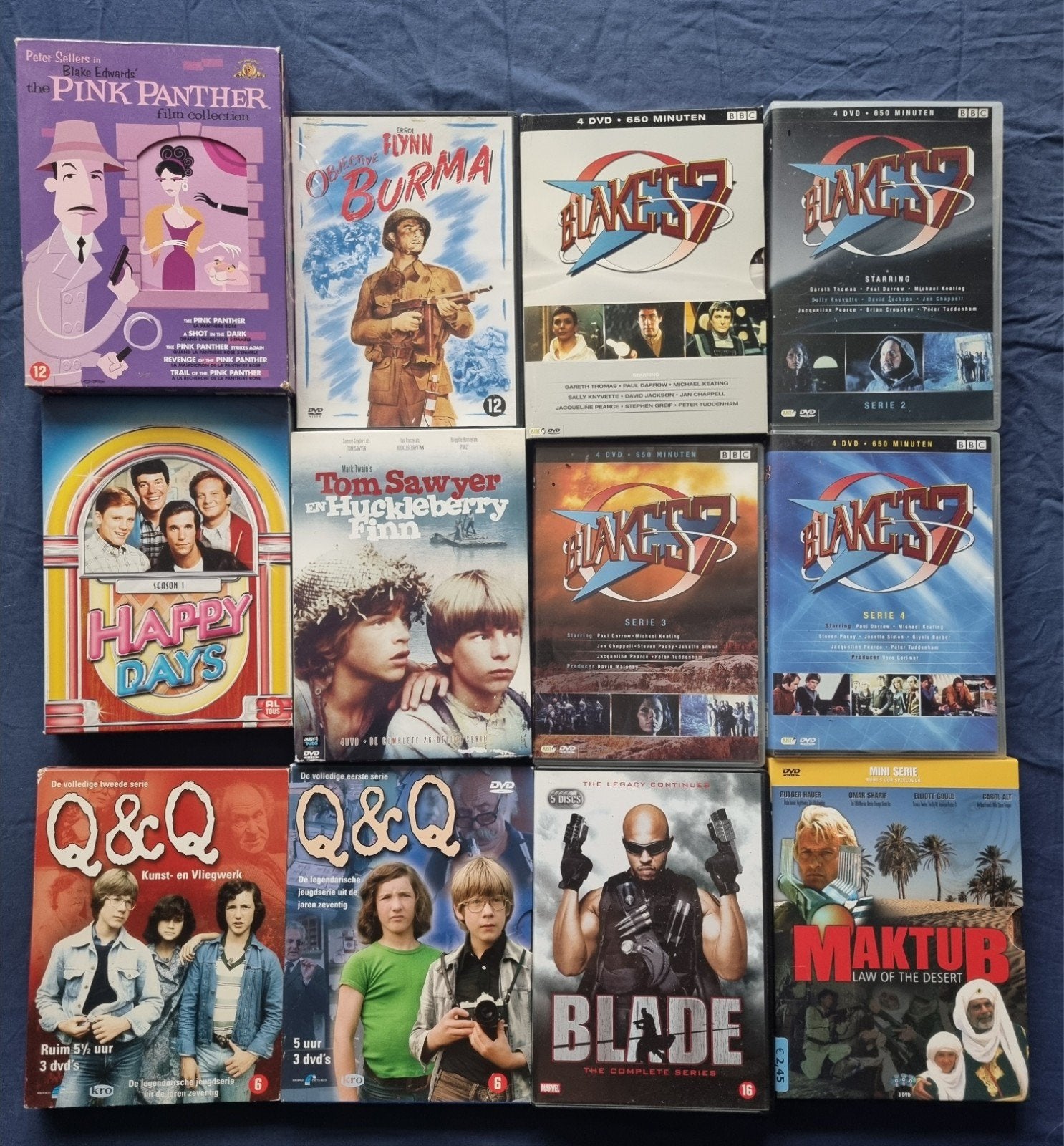 Grote collectie diverse DVD's: films en series, Ophalen, Gebruikt, Vanaf 16 jaar, Overige genres