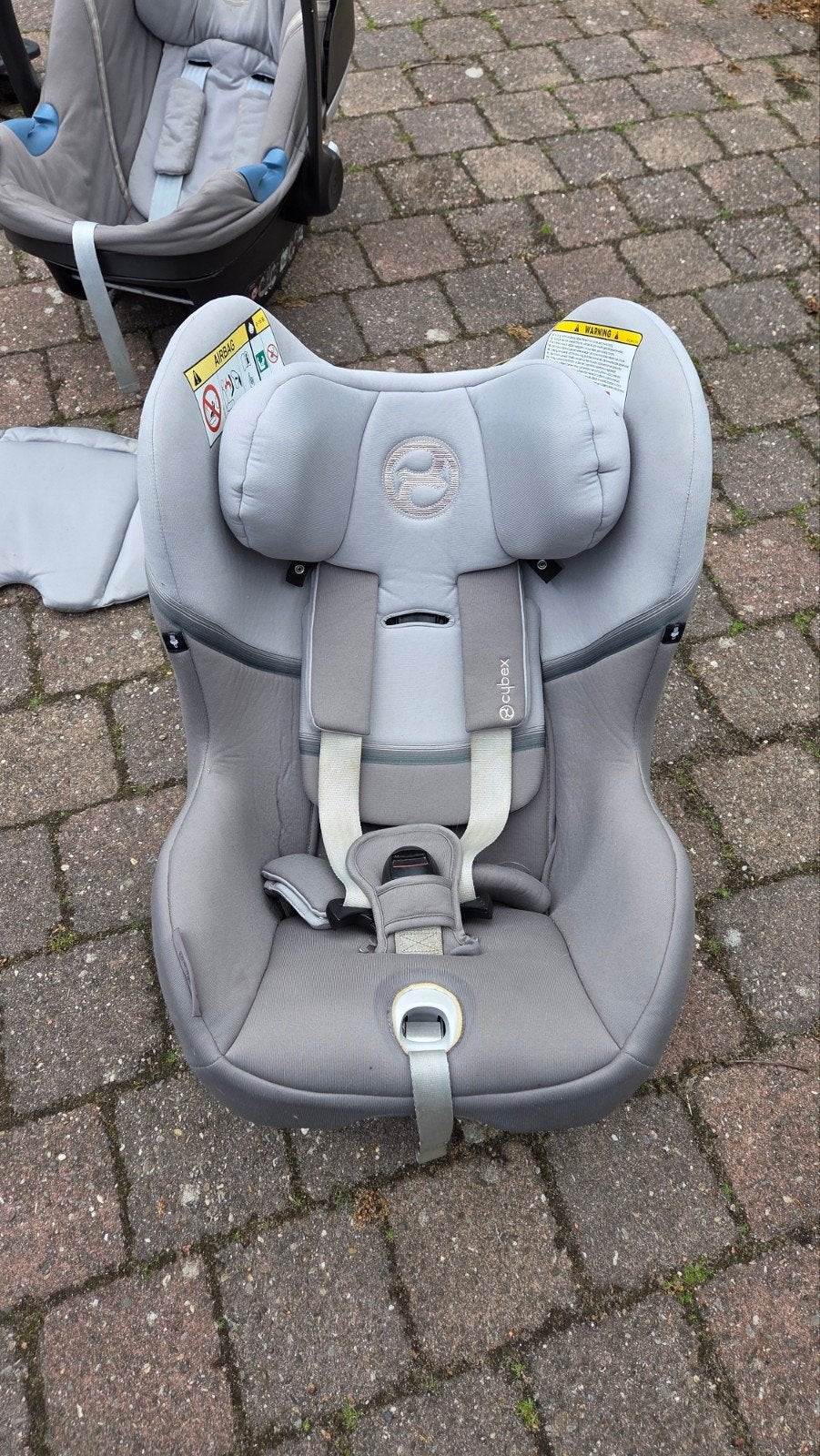 Cybex syrona autostoel met Isofix base, Gebruikt, 0 t/m 18 kg, Verstelbare rugleuning, Isofix