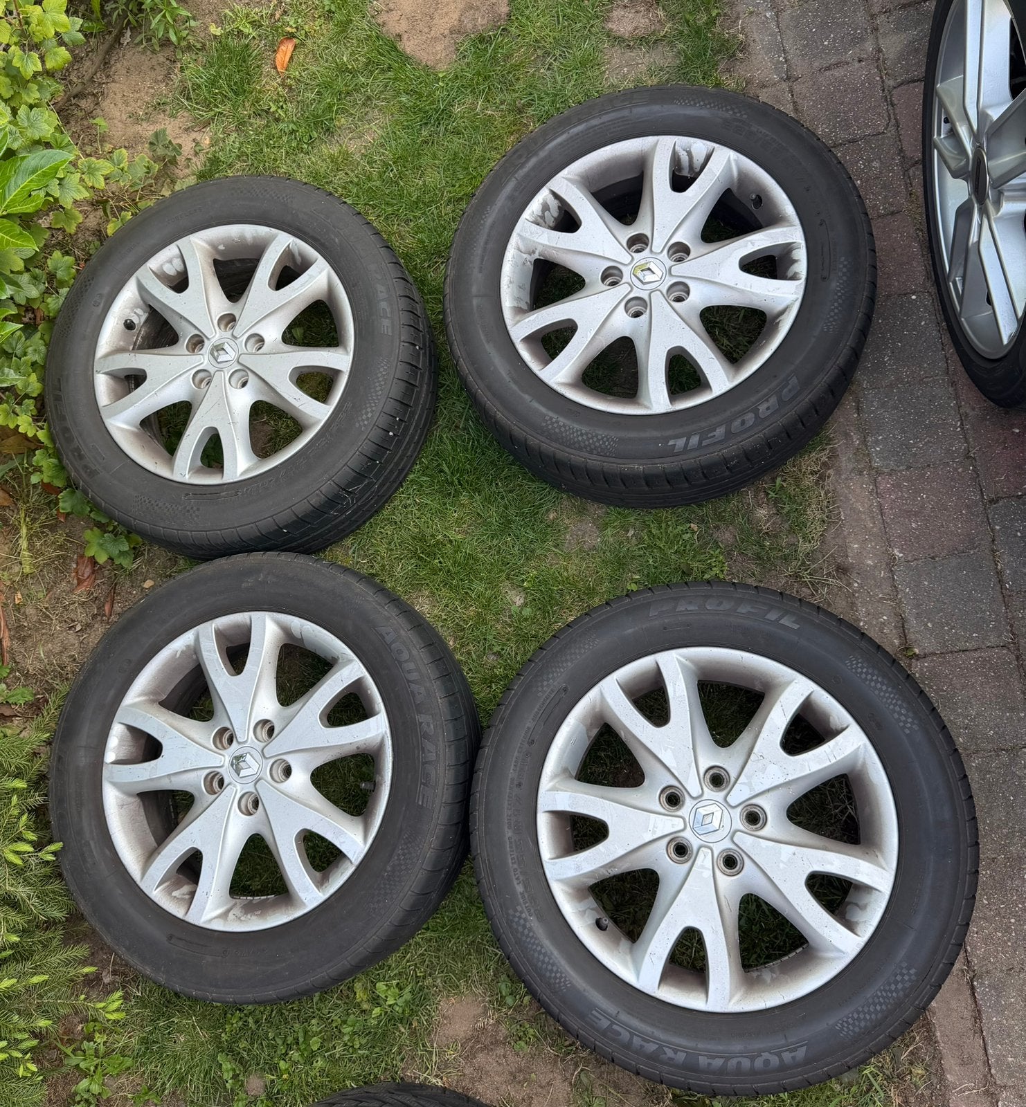 Orginele Renault velgen, Ophalen, Gebruikt, Velg(en), 17 inch