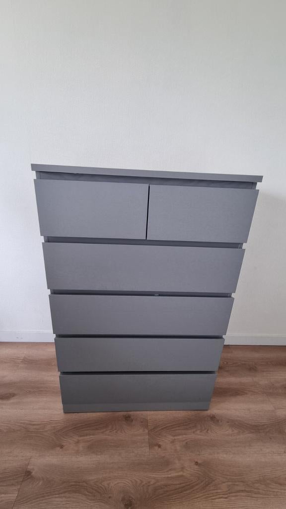 IKEA MALM ladekast met 6 lades (80x123cm) - Lichte schade, Ophalen, Gebruikt