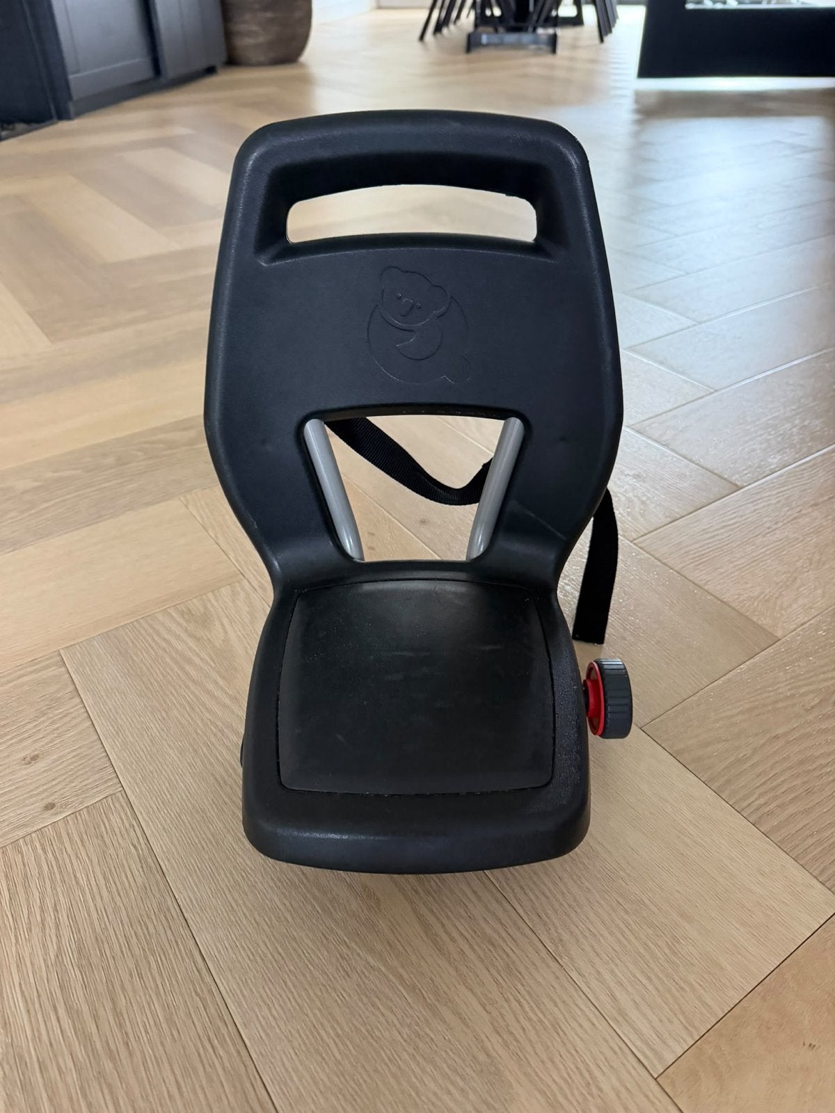 Qibbel junior 6+ achterzitje Quickconnect, Fietsen en Brommers, Ophalen, Gebruikt, 22 t/m 36 kg, Achterzitje