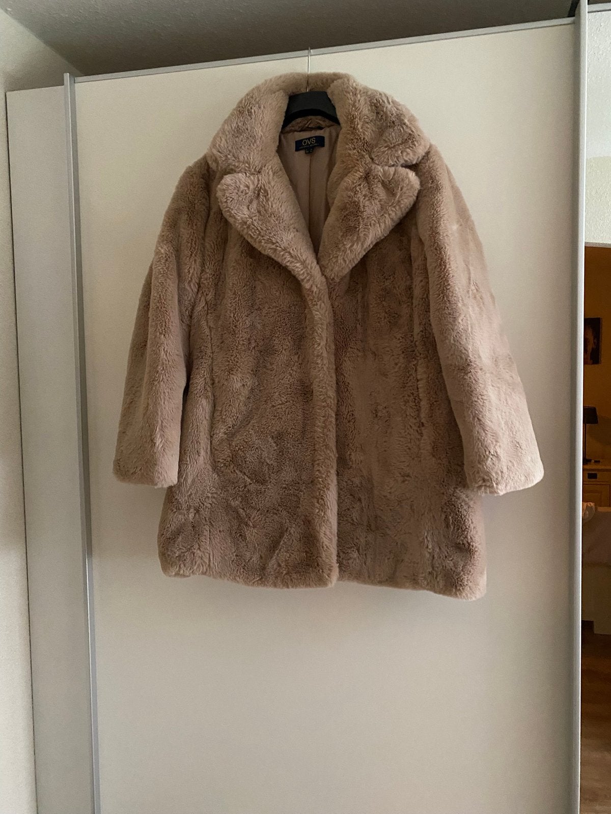 Bontjas, Kleding | Dames, Jassen | Winter, Ophalen of Verzenden, Zo goed als nieuw, Maat 42/44 (L), Bruin