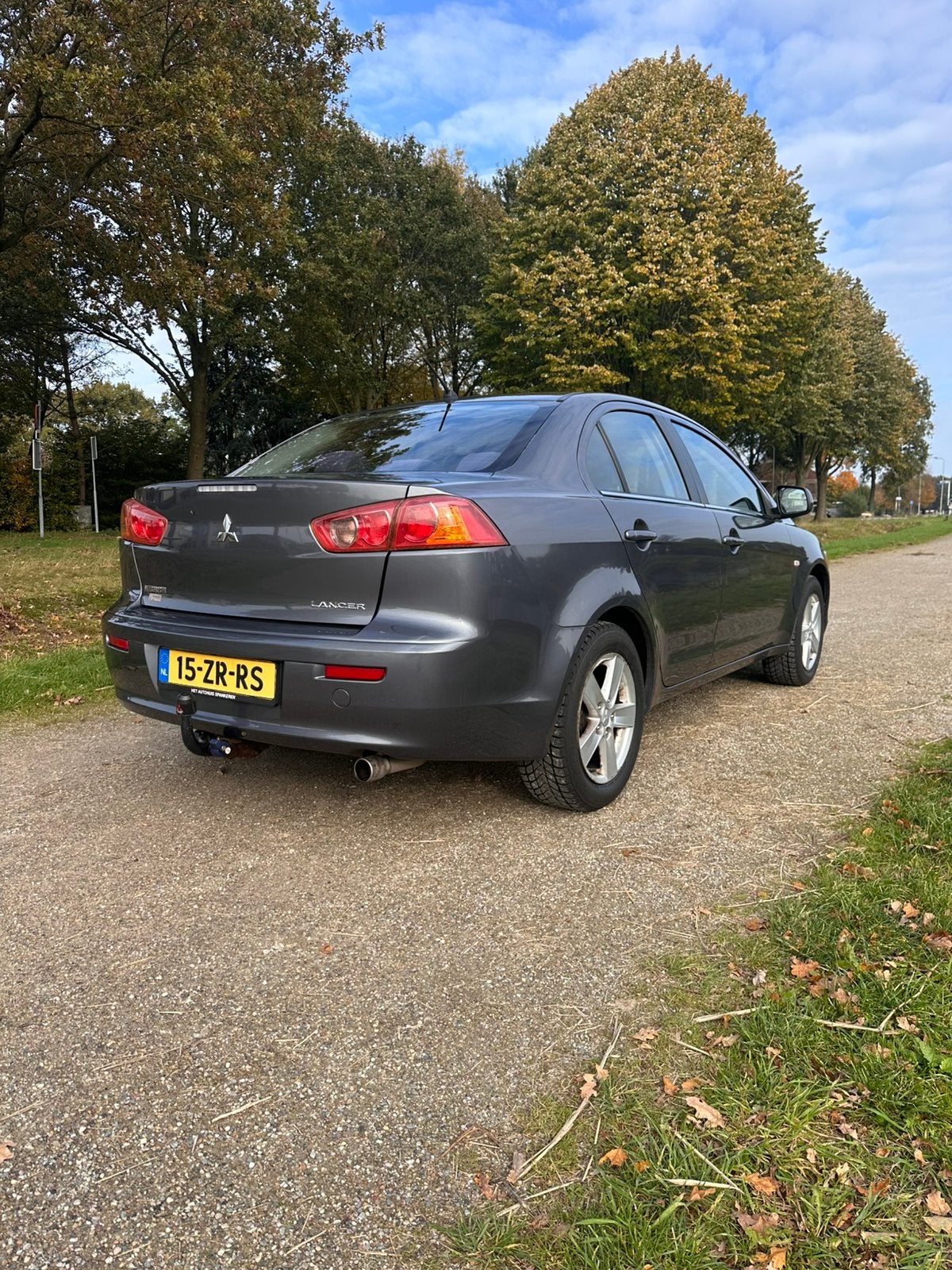 Mitsubishi Lancer 1.8 Mivec Sports Sedan 2008 Grijs, Auto's, 1295 kg, Origineel Nederlands, Handgeschakeld, Particulier