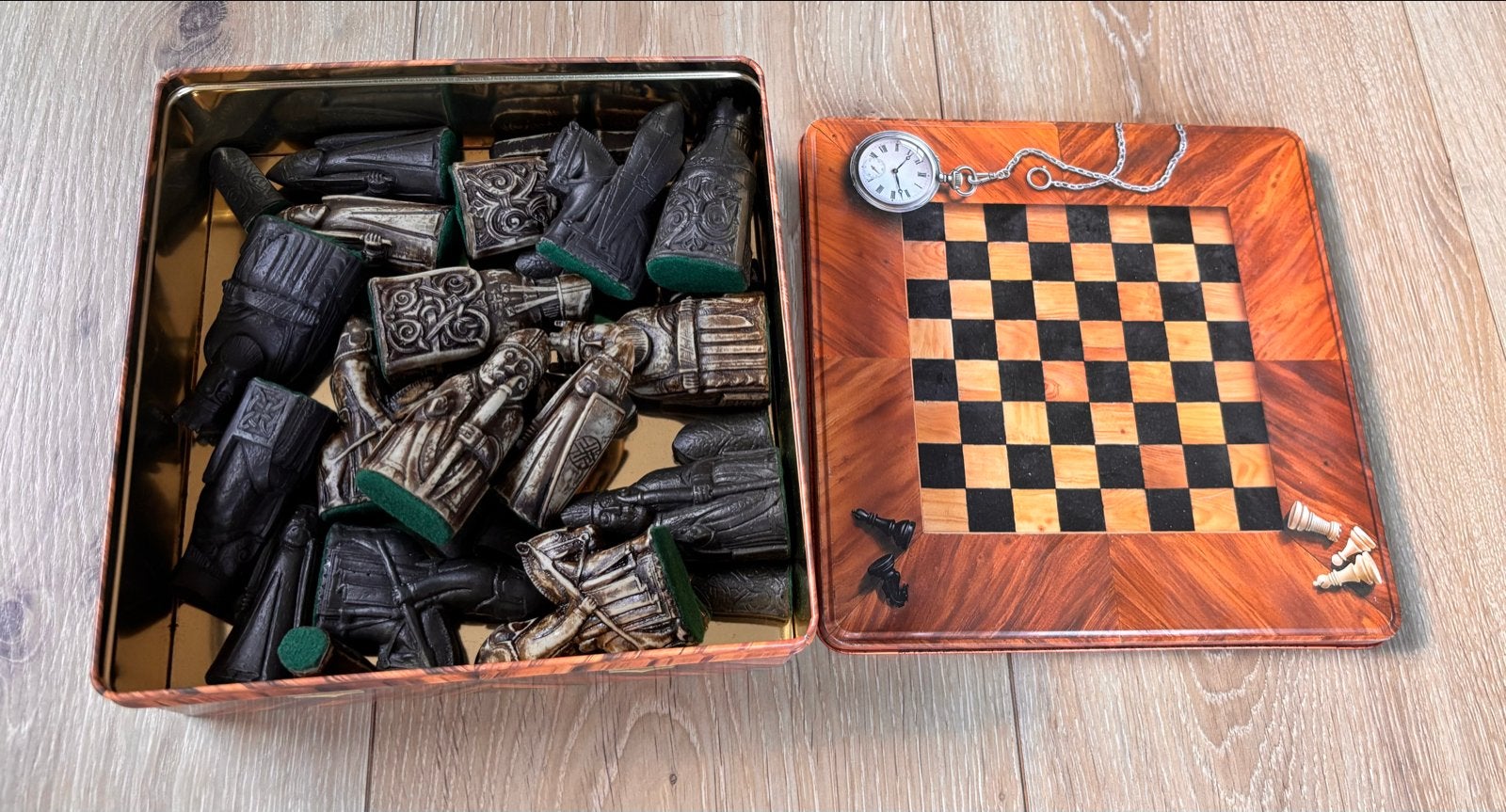 Replica Lewis Schaakstukken, Een of twee spelers, Ophalen, Zo goed als nieuw