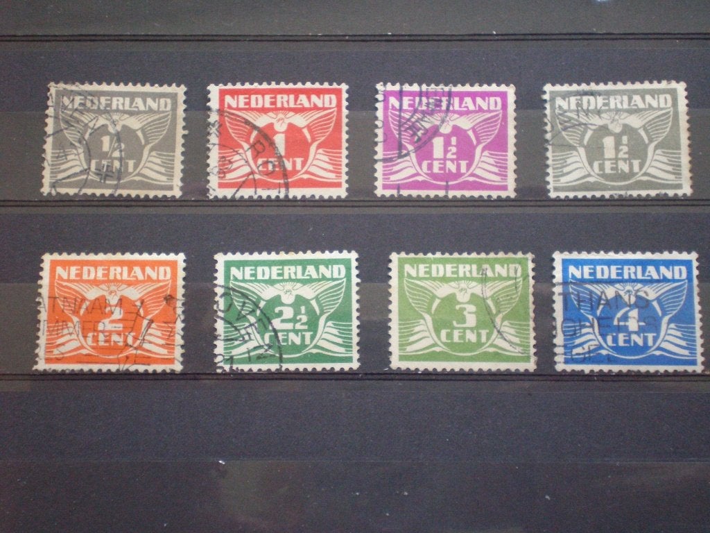 nederland nvph 169-176 gebruikt (S 662)..€ 0,15, Postzegels en Munten, Postzegels | Nederland, Ophalen of Verzenden