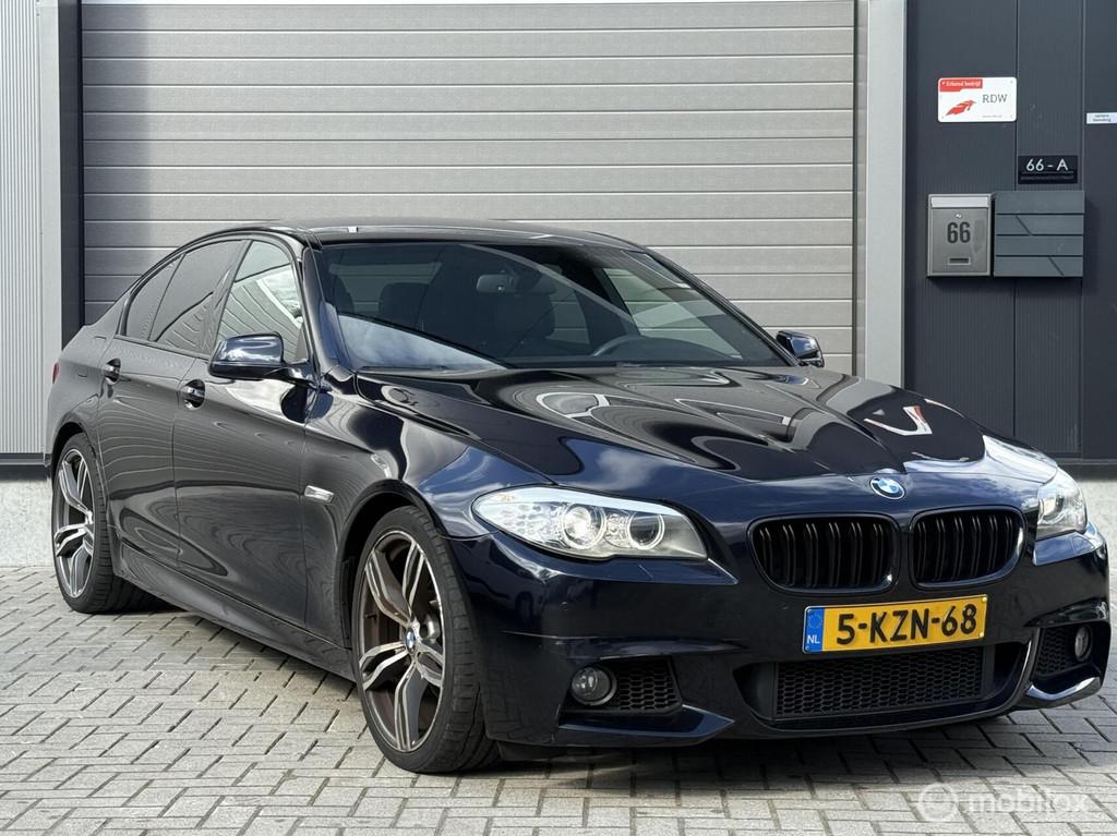 BMW 5-serie 520i, Auto's, Euro 5, Achterwielaandrijving, Gebruikt, 4 cilinders