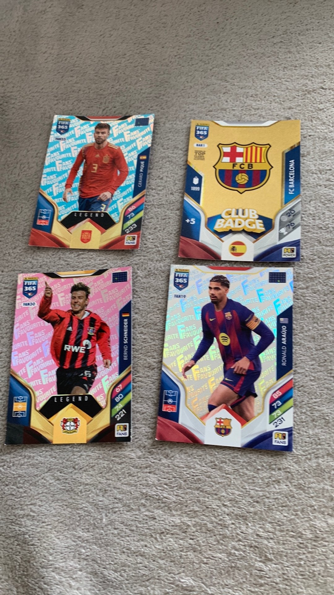 Fifa world cup kaarten, Ophalen of Verzenden, Nieuw, Buitenlandse clubs, Poster, Plaatje of Sticker