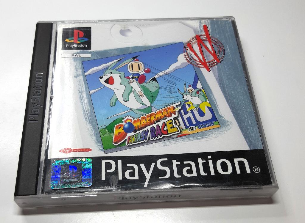 Bomberman Fantasy Race PlayStation 1 Ps1, Verzenden, 1 speler, Racen en Vliegen, Zo goed als nieuw