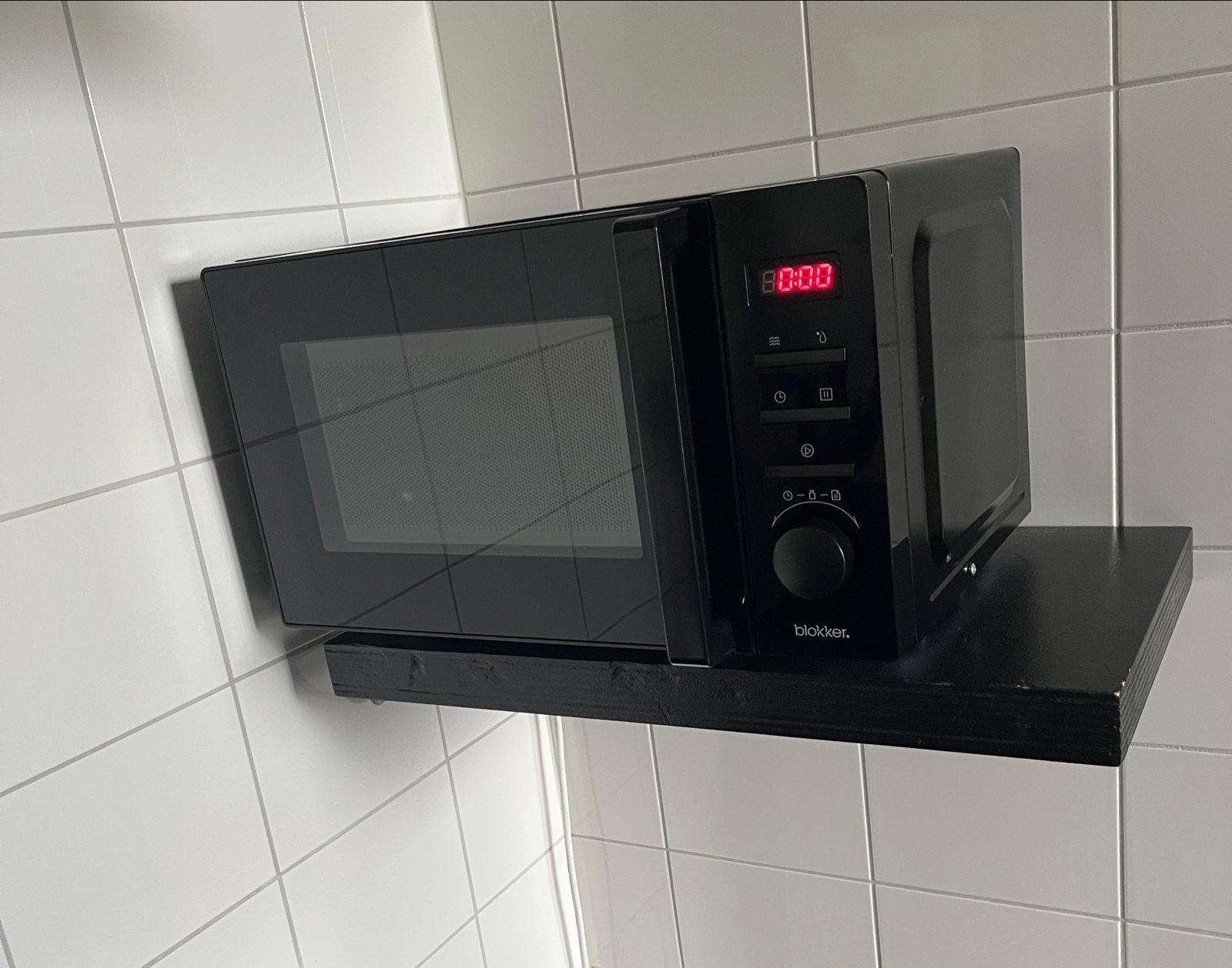 Blokker Magnetron - in zeer goede staat!, Ophalen, Minder dan 45 cm, Draaiplateau, Vrijstaand