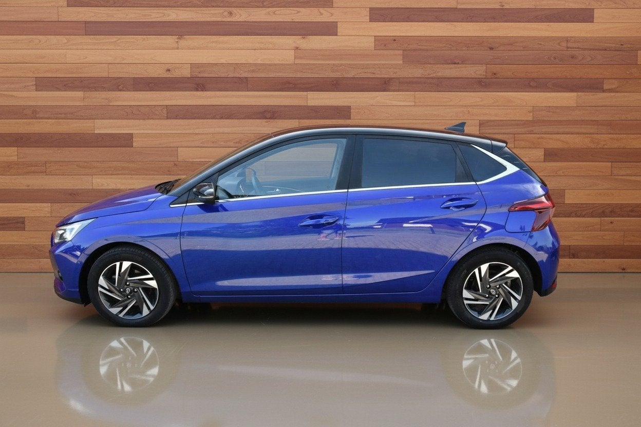 Hyundai i20 1.0 T-GDI Premium | HYBRIDE (bj 2022), Auto's, Hyundai, Voorwielaandrijving, Gebruikt, Met garantie (alle), Blauw