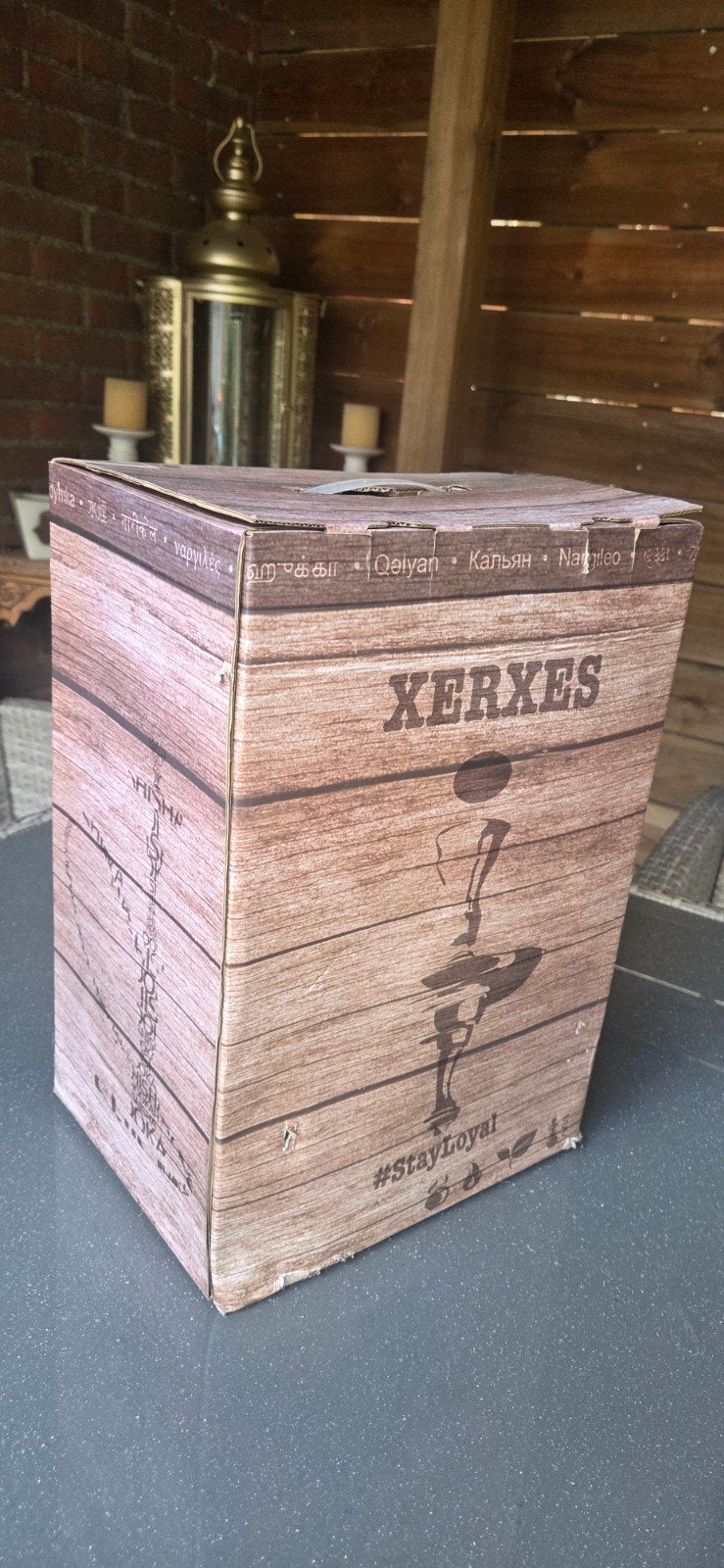 Nieuwe Xerxes waterpijp / hookah - compleet pakket, Ophalen, Nieuw, (Water)pijp