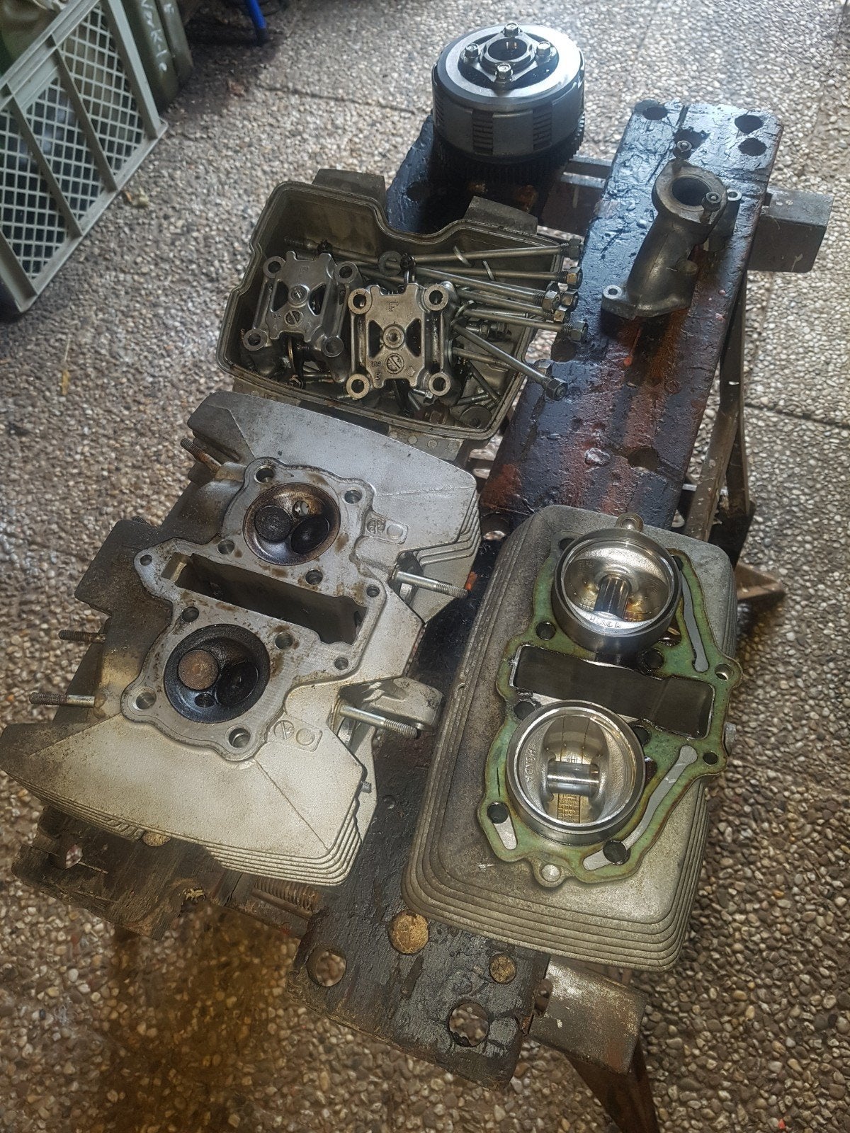 Honda CB Two Fifty 1997 Motorblok Onderdelen, Ophalen, Gebruikt