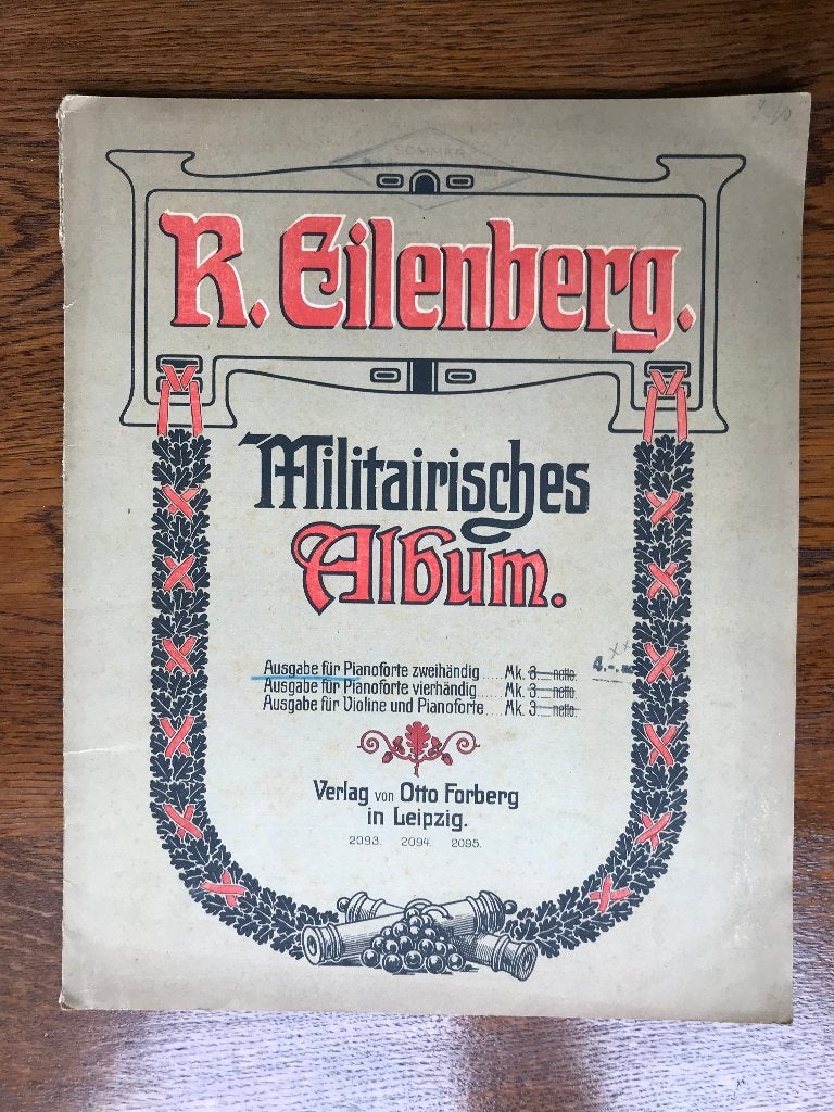 Militair Album - R. Eilenberg, Gebruikt, Klassiek, Ophalen of Verzenden, Artiest of Componist