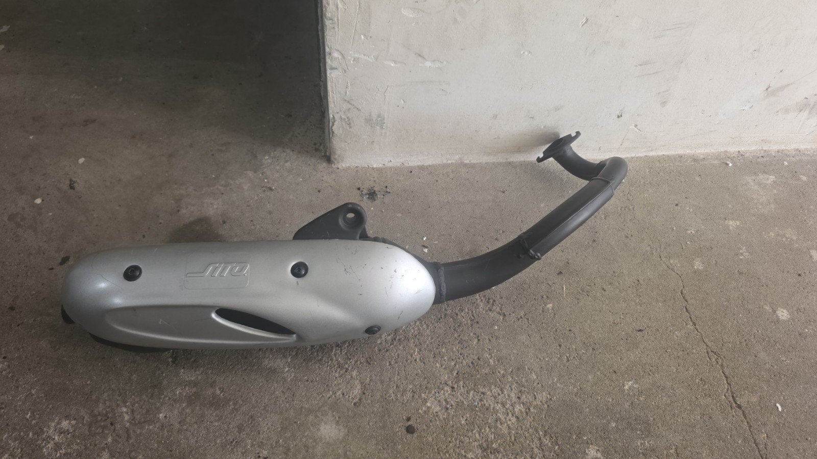 Sito Plus uitlaat Peugeot horizontaal (zonder beugel), Ophalen of Verzenden, Gebruikt, Uitlaat, Peugeot