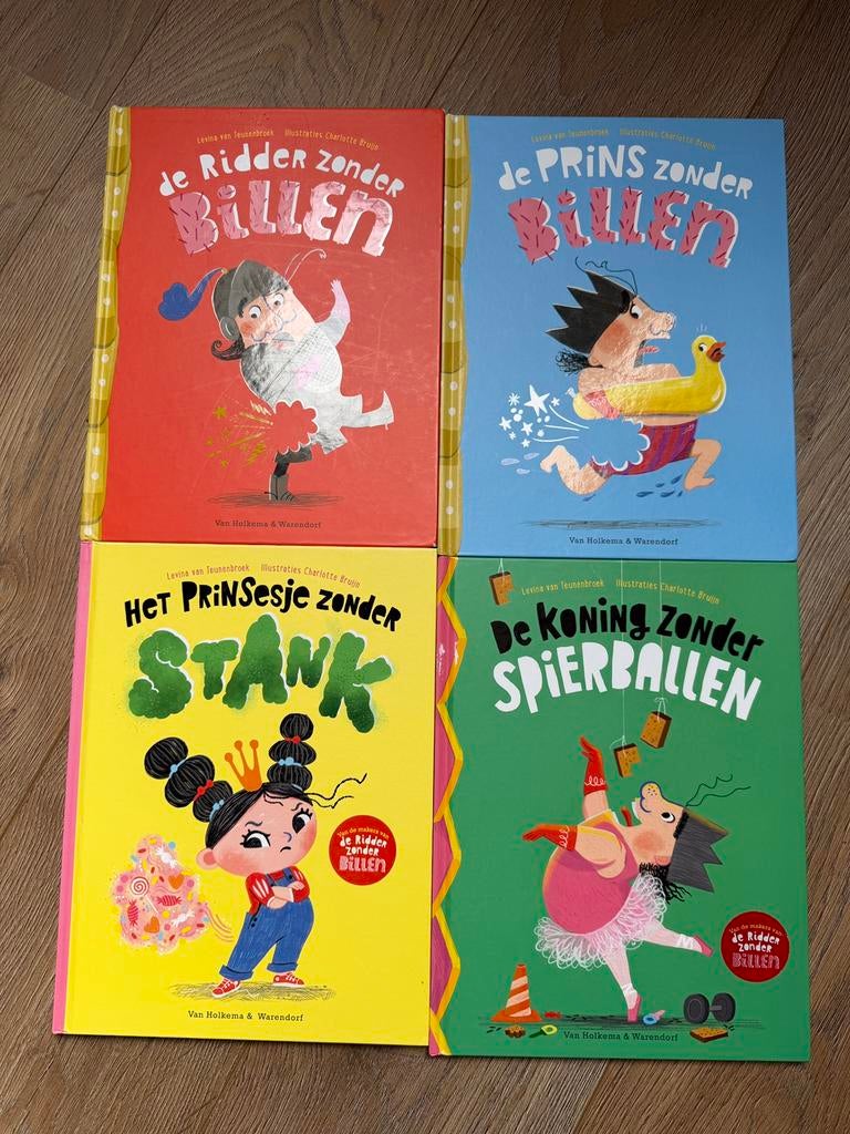 Ridder zonder billen 4 delen, Ophalen, Zo goed als nieuw, Verhalen