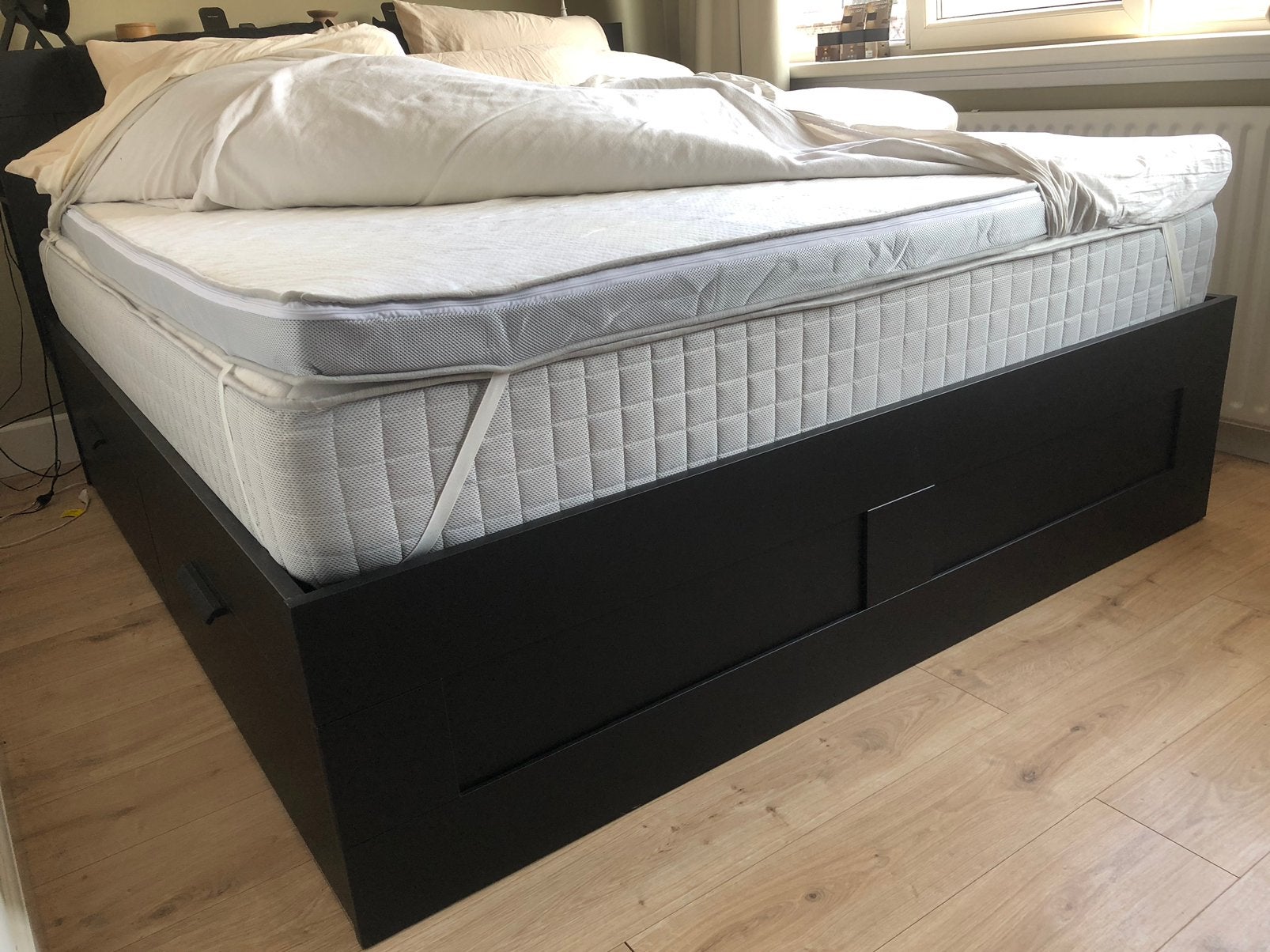 Koudschuim topper f.a.n. (BIG COMFORT) 180 x 200 cm, Ophalen, Tweepersoons, Zo goed als nieuw, Matras