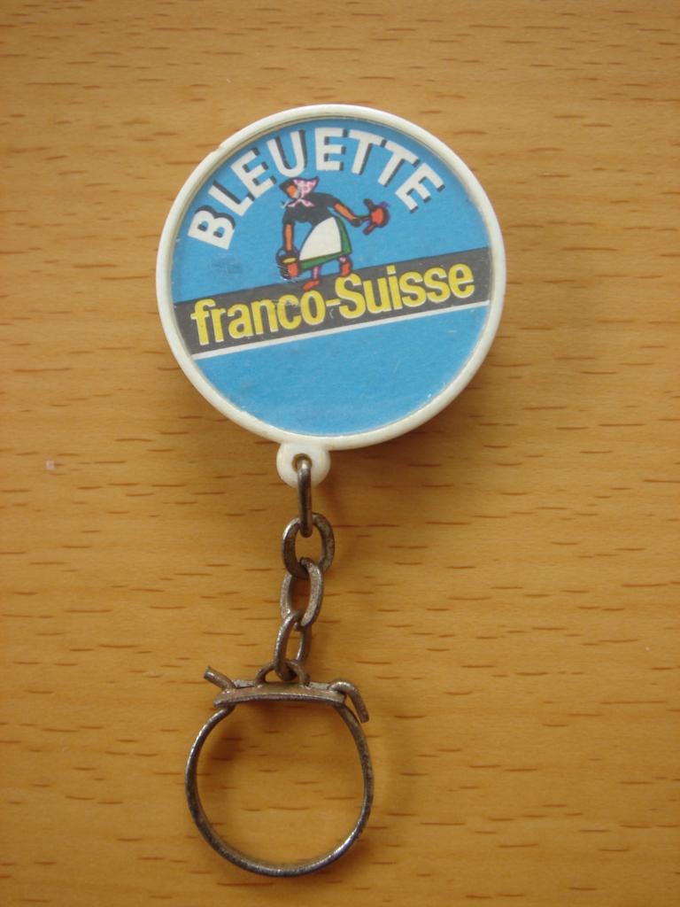 Sleutelhanger Bleuette Franco-Suisse  , Verzamelen, Ophalen of Verzenden, Gebruikt, Merk