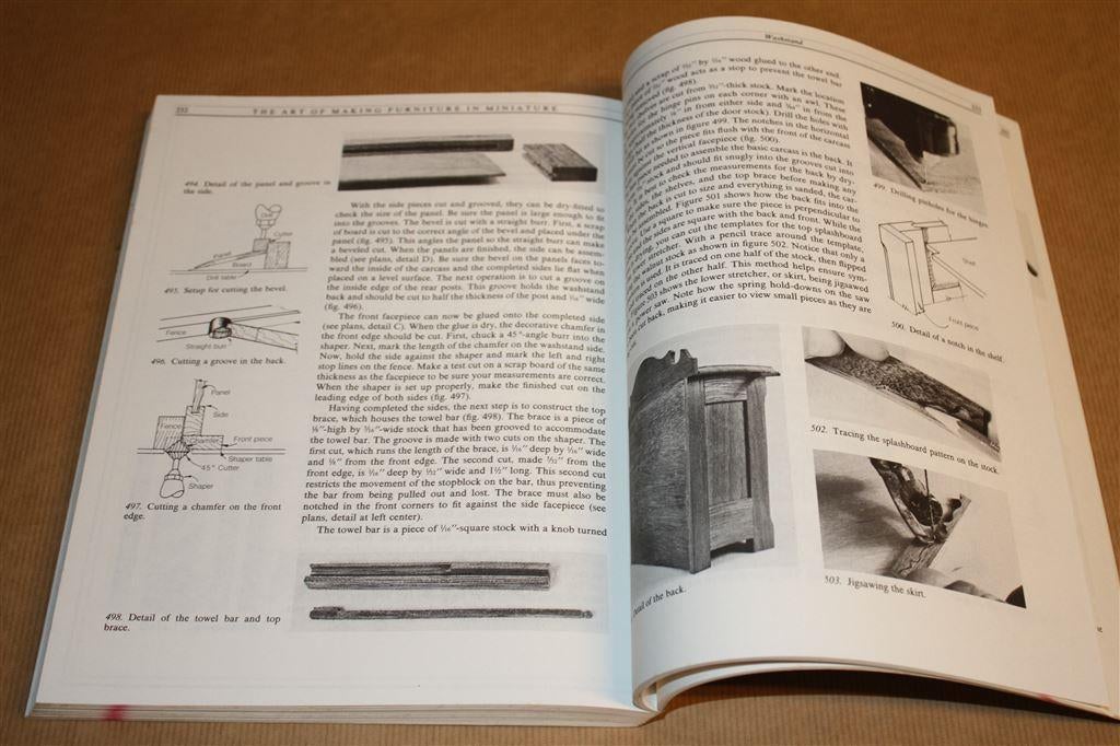 The Art of Making Furniture in Miniature., Ophalen of Verzenden, Gelezen, Overige onderwerpen