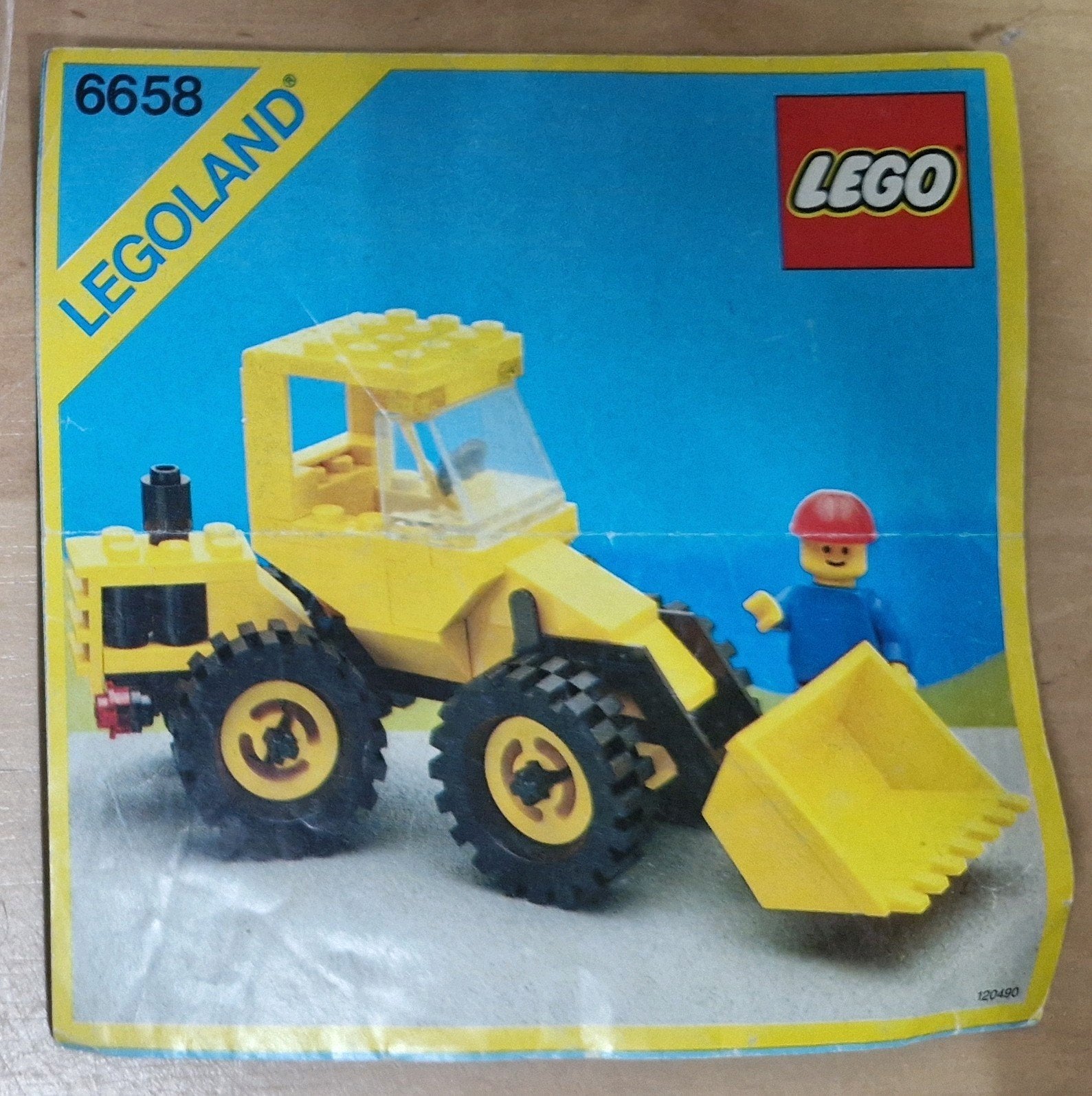 Lego 6658 Bulldozer, Gebruikt, Lego, Compleet, Ophalen of Verzenden
