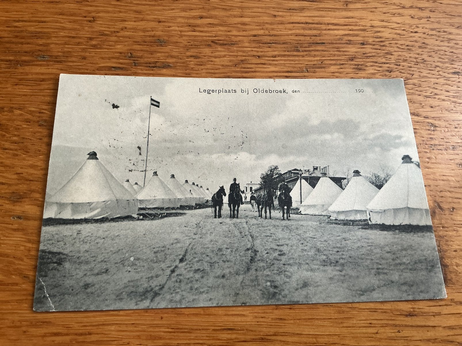 O628 Legerplaats bij Oldebroek, Ophalen of Verzenden