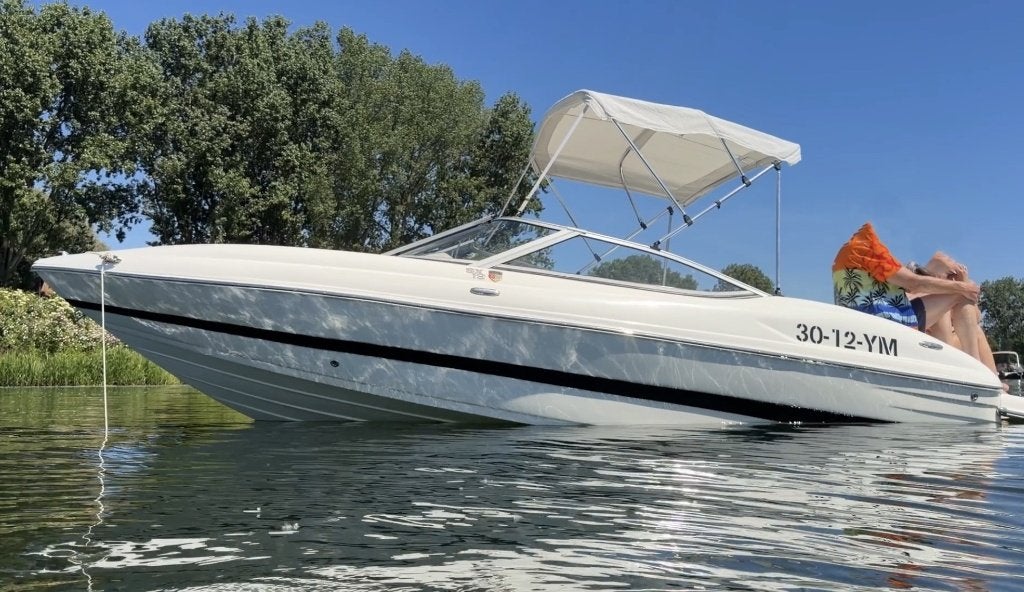 Mariah SX19 Bowrider (2007) – 100 draaiuren – Incl. trailer, Watersport en Boten, Speedboten, Ophalen, Overige merken, Gebruikt
