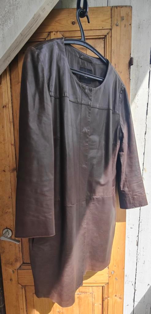 Weekend Max Mara lerenjas (lam), Maat 38/40 (M), Bruin, Max Mara, Ophalen of Verzenden
