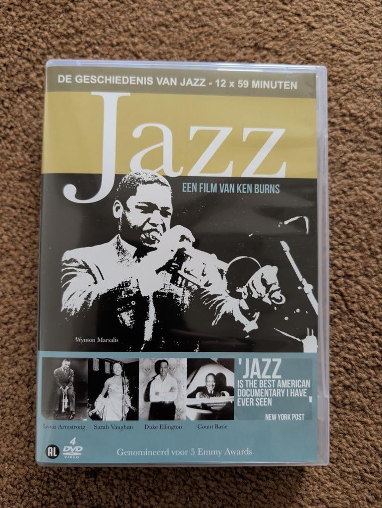 Jazz: Een Film van Ken Burns (4 DVD Boxset), Alle leeftijden, Boxset, Ophalen of Verzenden, Zo goed als nieuw