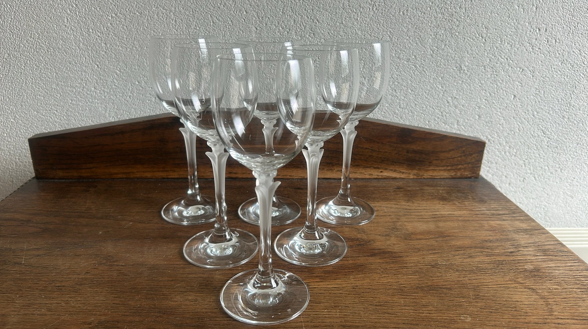 6 Schott Zwiesel Lilia Kristallen rode wijn glazen p/6:, Verzamelen, Glas en Borrelglaasjes, Ophalen of Verzenden, Zo goed als nieuw