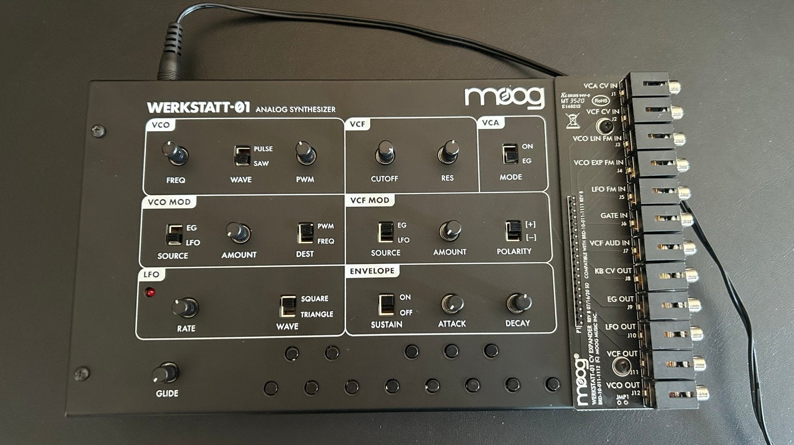 Moog Werkstatt-01, Muziek en Instrumenten, Synthesizers, Ophalen of Verzenden, Zo goed als nieuw, Overige aantallen, Overige merken