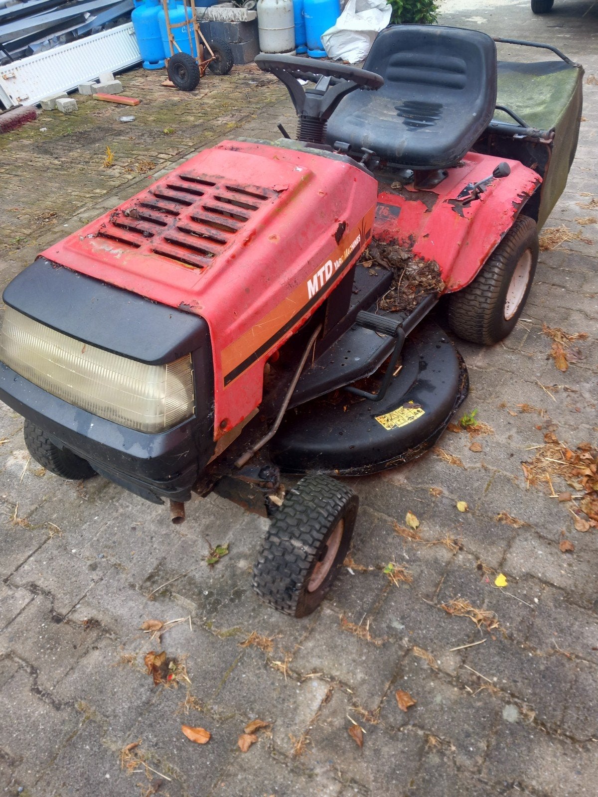 Mtd, Tuin en Terras, Zitmaaiers, Ophalen of Verzenden, Gebruikt, 90 tot 120 cm
