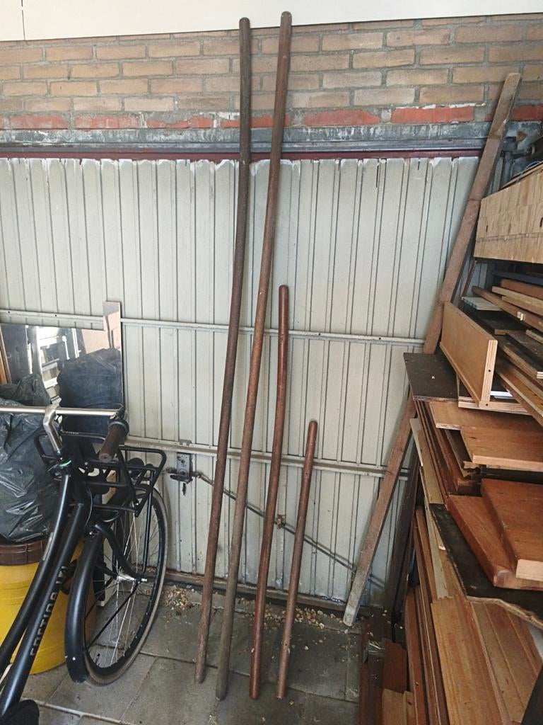 Trap leuningen 2 x, Ophalen of Verzenden, 2 tot 4 meter