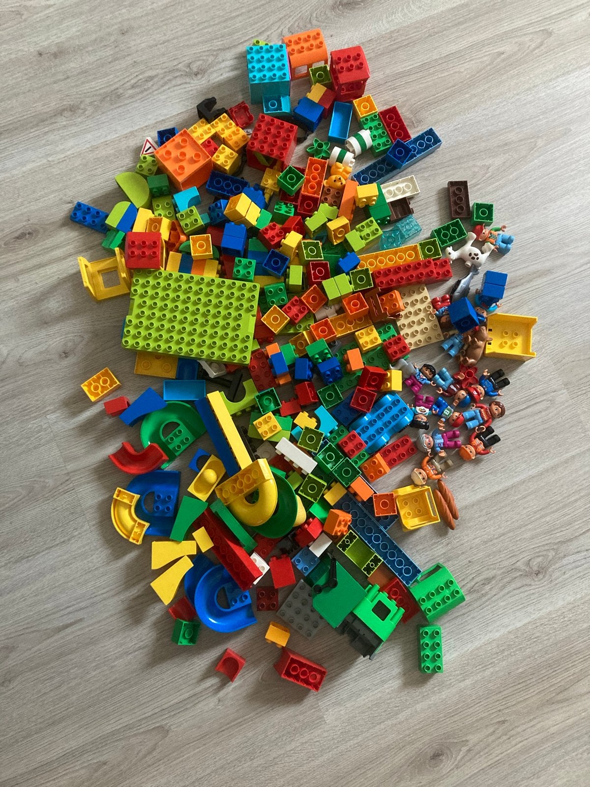 Grote hoeveelheid Duplo collectie in één koop, Ophalen, Inclusief minifiguren, Gebruikt, Duplo